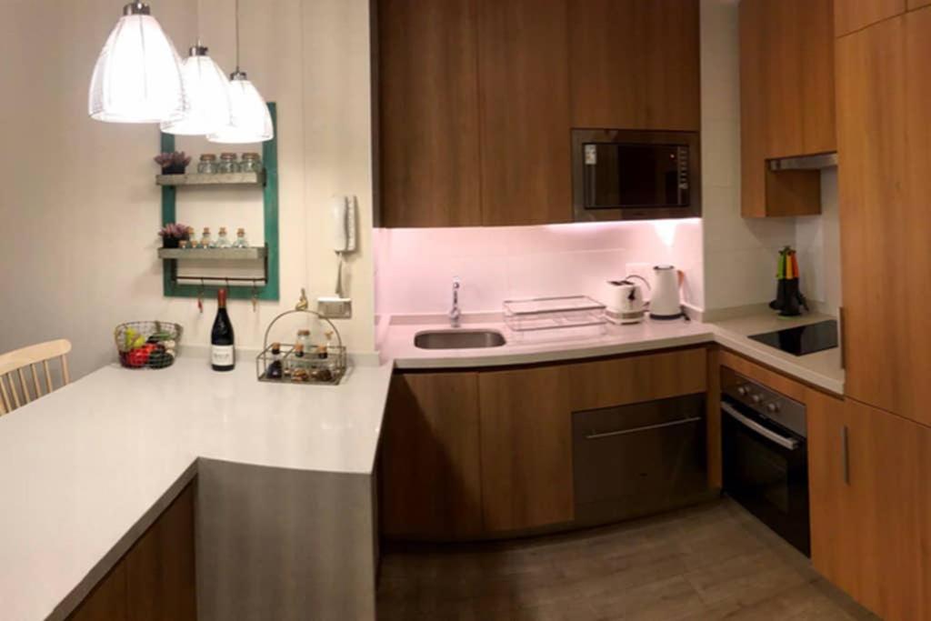 Precioso Departamento En Los Dominicos Santiago del Cile Esterno foto