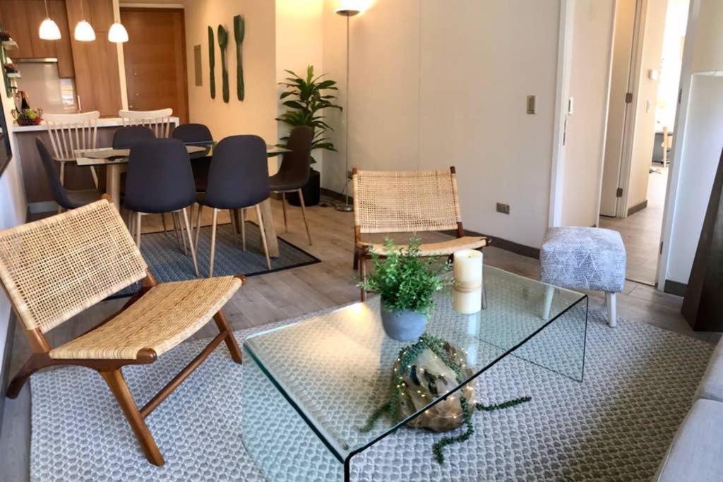 Precioso Departamento En Los Dominicos Santiago del Cile Esterno foto